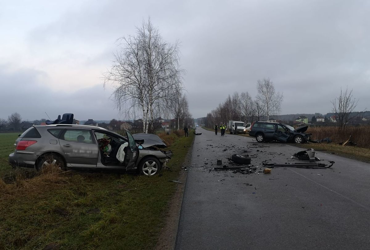 Tragiczny wypadek w Żyrzynie Aktualności KPP Puławy