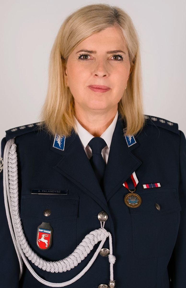 Komendant Powiatowy Policji w Puławach nadkomisarz Agnieszka Falandysz