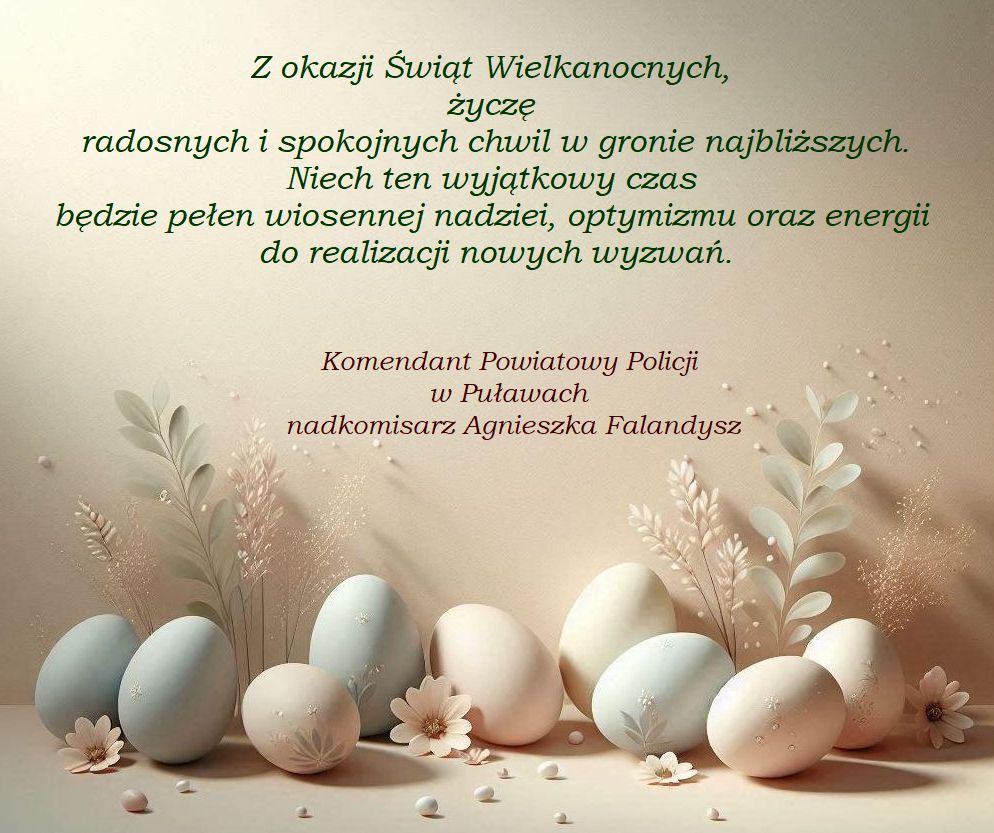 kartka z życzeniami na Wielkanoc