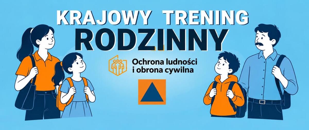 krajowy trening rodzinny mały plakat
