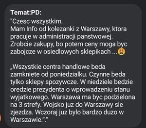 fragment wiadomości elektronicznej