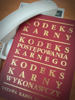 Poglądowe Kodeks karny telefon