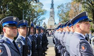 kompania honorowa policji