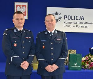 Komendant Powiatowy Policji wraz z I Zastępcą