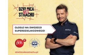 plakat konkursu kto jest twoim super dzielnicowym