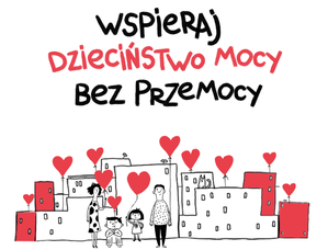 Wspieraj dzieciństwo mocy bez przemocy grafika