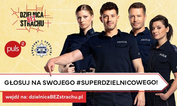 plakat akcji Głosuj na swojego dzielnicowego