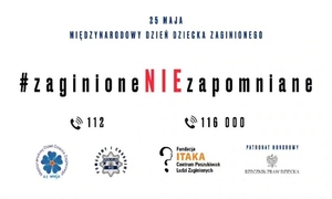 plakat zaginione nie zapomniane