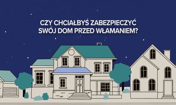rysunek domów