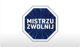 Mistrzu zwolnij znak graficzny