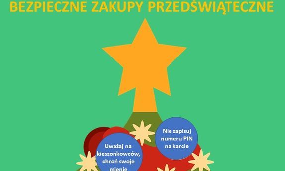 choinka z bombkami poradami