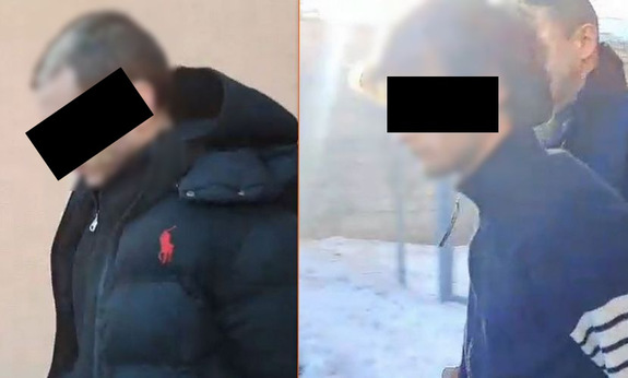 Zatrzymani mężczyźni.