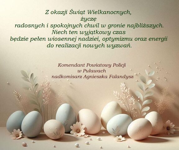 Życzenia z okazji Świąt Wielkanocnych