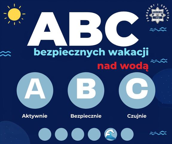 grafika ABC wakacji