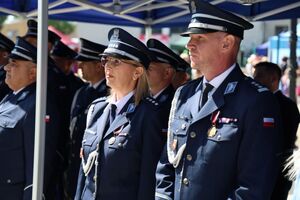 Zastępca Komendanta Powiatowego Policji w Lublinie i Komendant Powiatowy Policji w Puławach