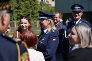 Komendant Powiatowy Policji w Puławach wśród gości