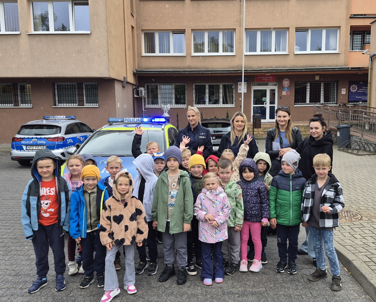 Wycieczka przedszkolaków z PSP w Babinie do Puław