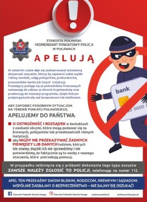 infografika akcji o oszustwach